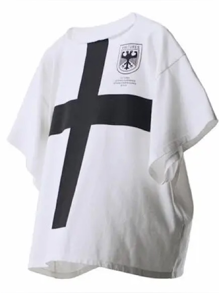 Yezzy Vultures Korea Exclusive Boxy Tee - Size 1 Fits Small And Medium (Cropped)